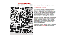 Desktop Screenshot of conradkickert.com
